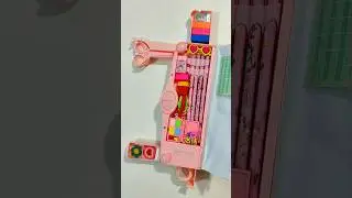Multi Button Operated Mechanical Pencil Case #filling #stationery #backtoschool #unboxing#pencilcase