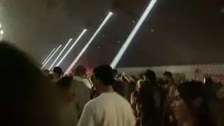 POV: walking into Klangkuenstler at Yuma tent @ Coachella 2025, Weekend 1