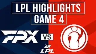 FPX vs IG Highlights Game 4 | LPL 2025 Split 2 Playoffs | FunPlus Phoenix vs Invictus Gaming