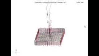 Embedded EPRI AP1000 Stick Acceleration for A Soft Soil Under Coherent Input