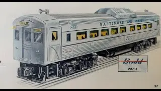 Classic Lionel Trains &ndash; Budd Rail Diesel Car - 1956-1958