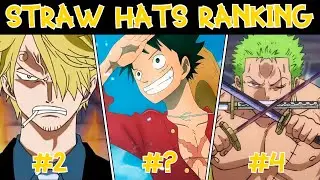 Ranking The One Piece Straw Hats