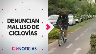 Ciclistas acusan a automovilistas por maniobras imprudentes: Usan ciclovías como estacionamientos