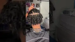 My starter locs after I wash them #locnation #hairstyle #loclife