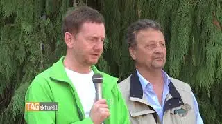 Ministerpr&auml;sident beim Radlersonntag
