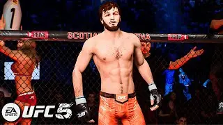 KO'ing Everyone W/ Grappler Build On UFC 5 Online Career Mode!