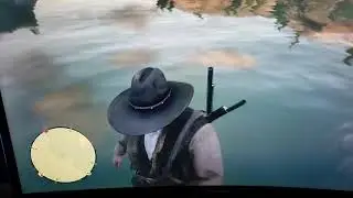 Rdr2 rolled back driver to 441.12 and the water ring is gone