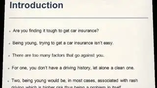 Car Insurance For Teenagers: Wise Shopping
