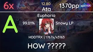 [12.8⭐️] Snowy LP - Ata - Euphoria [Ultimate Power] +HDDTRX 99.01% {1370pp} - osu!rx
