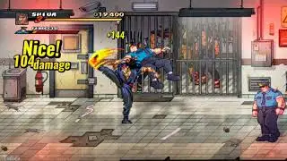Streets of Rage 4 - Arcade Mode single-player as Shiva [Full Run (Hard Difficulty)]