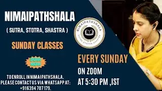 Nimai Pathshala Sunday class 22 June