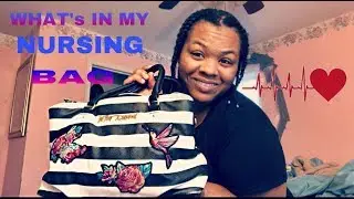 WHAT&rsquo;S IN MY NEW NURSE WORK BAG!?! ❤️