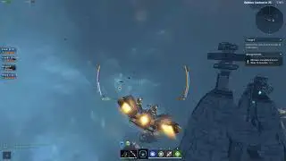 Star Conflict Drednaught Defence Contract Mission Gameplay