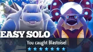 This POKEMON Build EASILY SOLOs 7 Star Blastoise Tera Raid | Pok&eacute;mon Scarlet & Violet