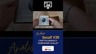 SecuX Carteira Hardware Criptomoedas #shorts