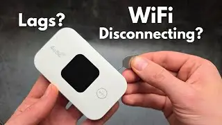 WiFi Disconnecting & Lagging on 4G/5G Portable WiFi MiFi Router Hotspot? MF5577 H807 MF935 MF800