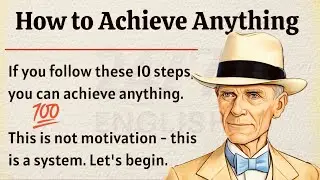 How to Achieve Anything || Learn English Through Motivation 🔥 || Graded Reader || Improve English ✅️