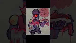 SCARY BRAWLER ART ☠️ 🩸 🔥 #brawlstars #brawlerswhennotbrawling #viral #mustwatch