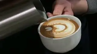 Best Latte Arts Rosetta ll #barista #latte #rosetta ll