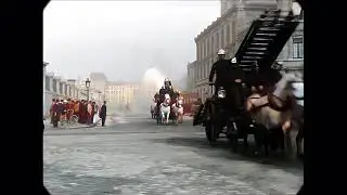 1890's - A Trip Through Paris, France - Unbelievably Restored in 4K Color