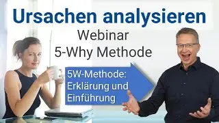 5-Why-Methode mit Tipps | 5W-Fragetechnik ☑️ 5x Warum Erklärung und Beispiele zur Ursachenanalyse