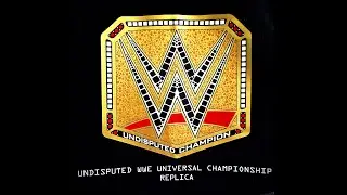 WWE Undisputed Universal Replica Belt Review