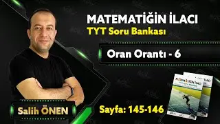 ACİL YAYINLARI MATEMATİĞİN İLACI TYT SORU BANKASI (Oran ve Orantı Test-6)