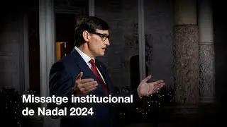 Missatge institucional de Nadal 2024