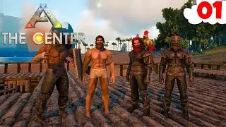 ADVENTURE OF THE CENTER With New Gang Begins! - Episode 01 Multiplayer | Ark Survival Evolved