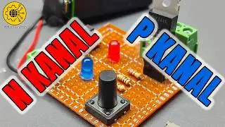 P ve N Kanal MOSFET Test Cihazı | Kolay ve Uygun Fiyatlı Devre Yapımı
