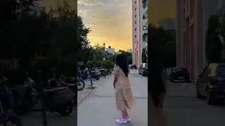 Today&rsquo;s Beautiful Sunset 🌼 #shorts #sunset #evening #outing #india #youtubeshorts