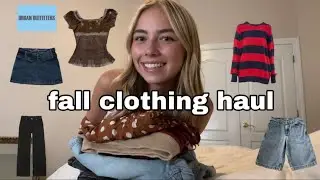 fall clothing haul | urban outfitters, free people