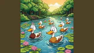 Quack Quack Duck in the river