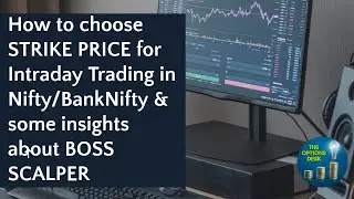 How to choose STRIKE PRICE for Index Options Trading/BOSS Scalping in Nifty/BankNifty (SHORT TRICK)
