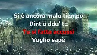 GIGI FINIZIO -VOGLIO SAPE-' KARAOKE- REMIX -TESTO