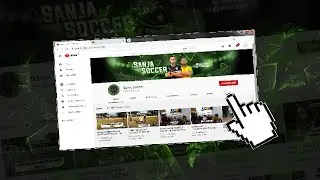 Banner para canal no youtube (Sanja Soccer) - Speed Art #2
