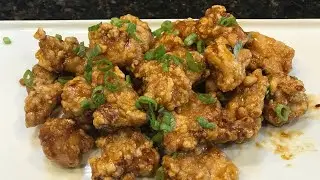 Easy ORANGE CHICKEN! Panda Express knockoff!! BIG SHTICKS