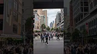 Just a Friday afternoon on Flinders Street, Melbourne CBD 📍