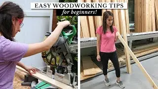 Easy Tips to Get Started with Woodworking! | Woodworking for Beginners