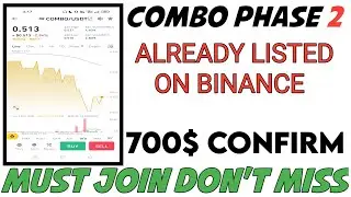 Combo Phase 2 Started Don't Miss 🔥 , Full Guide For Combo Network , Make Money Online , Combo