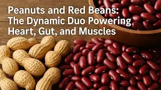 Peanuts & Red Beans: Tiny Legumes, Big Benefits for Heart, Gut, and Muscles