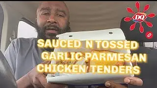 DAIRY QUEEN®️ SAUCED N TOSSED GARLIC PARMESAN CHICKEN TENDERS