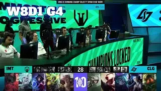IMT vs CLG | Week 8 Day 1 S12 LCS Spring 2022 | Immortals vs CLG W8D1 Full Game