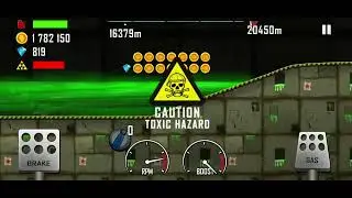 Hill Climb Racing - Super Off-Road Nuclear Plant 10k - end