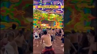 HILLTOP GOA.! PSY VIBES✨ #goa #goatrance #goaparty #psytrance #techno #rave #festival #shorts #viral