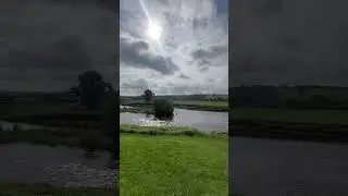 The River Ribble at Ribchester, Lancashire #lancashire #england #outdoors #countryside #views #uk