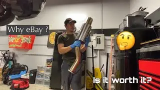 G35 FLAME SHOOTING EBAY EXHAUST SETUP 🔥