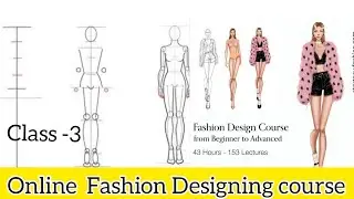 Online  FASHION  DESIGNING   Course  BEGINNERS  ,  Learn  FASHION Design at home
