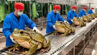 Inside the Frog Leather Factory 🐸 | How Exotic Skins Turn Into Million-Dollar Luxury (Full Process)