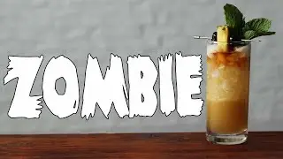 Make The Original 1930s Zombie Cocktail - Delicious And STRONG [1998 Grog Log Recipe]